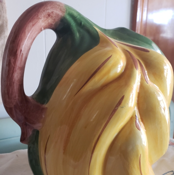 Vintage Banana Shaped Italian Made Pitcher - Picture 2 of 6